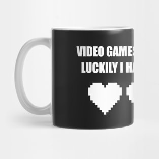 VIDEO GAMES RUINED MY LIFE Mug